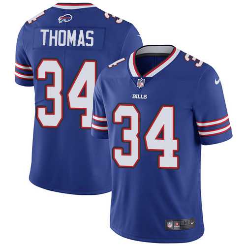 Nike Buffalo Bills #34 Thurman Thomas Royal Blue Team Color NFL Vapor Untouchable Limited Jersey,We sell and wholesale Nike Buffalo Bills #34 Thurman Thomas Royal Blue Team Color NFL Vapor Untouchable Limited Jersey on line form chian!